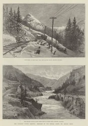 A estrada de ferro canadense pacífica